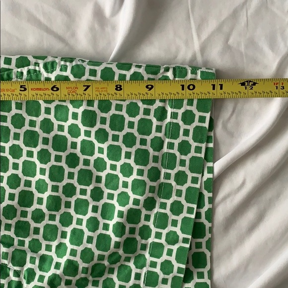 Banana Republic Ryan fit green & white pattern - Picture 6 of 8